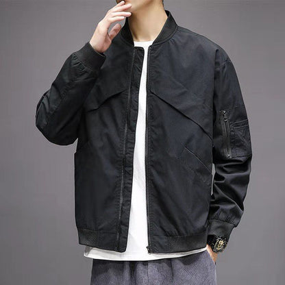 Veste unie style baseball