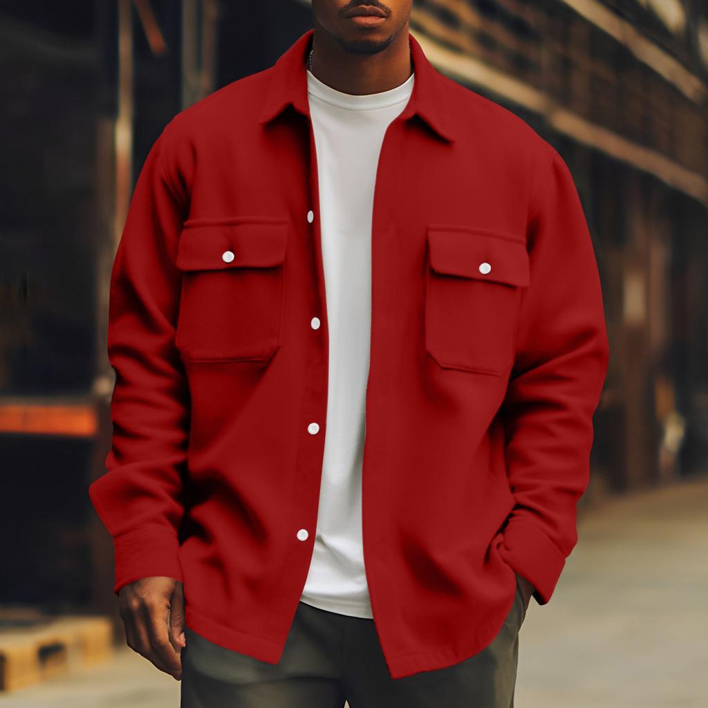 Blouson Basique Homme - Style Décontracté